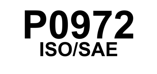 P0972 - Solenoide de Troca 'A' - Faixa/Desempenho do Circuito de Controle