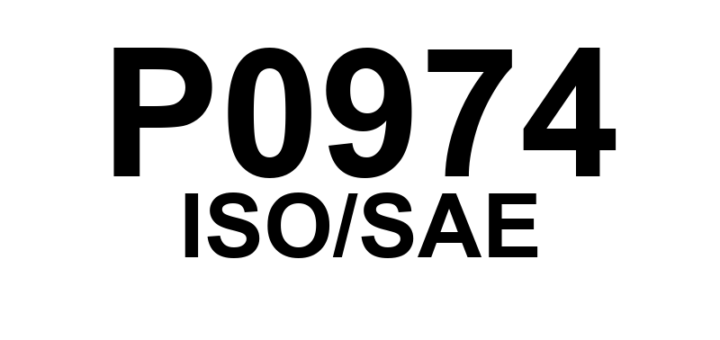 P0974 - Solenoide de Troca 'A' - Circuito de Controle em Alta.