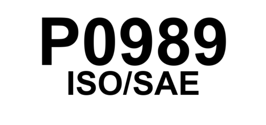 P0989 - Sensor/Interruptor de Pressão do Fluido de Transmissão 'E' - Circuito com Baixa Tensão