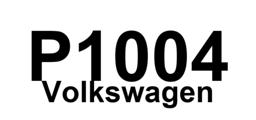 DTC P1004 Volkswagen - Definição em inglês: Torque difference cylinder 1 Limiting value exceeded Definição em Português: Diferença de torque do cilindro 1 - Valor limite excedido.