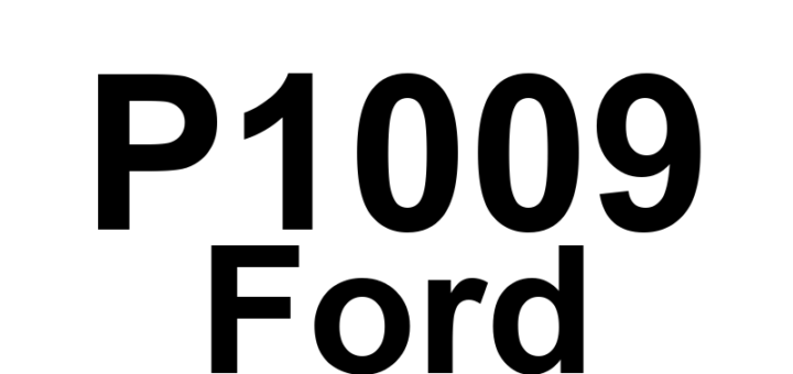 DTC P1009 Ford - Definição em inglês: EVAP System Self Test Not Able To Complete Definição em Português: Teste automático do sistema EVAP - Incapaz de completar