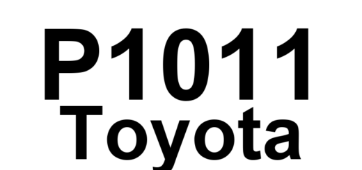 DTC P1011 Toyota - Definição em inglês: OCV for VVTL Open Malfunction (Bank 1) Definição em Português: Válvula OCV do VVTL - Mau funcionamento aberto (Banco 1)