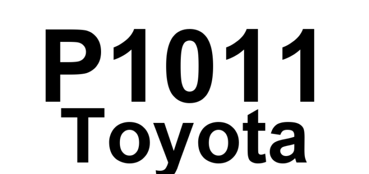 DTC P1011 Toyota - Definição em inglês: OCV for VVTL Open Malfunction (Bank 1) Definição em Português: Válvula OCV do VVTL - Mau funcionamento aberto (Banco 1)