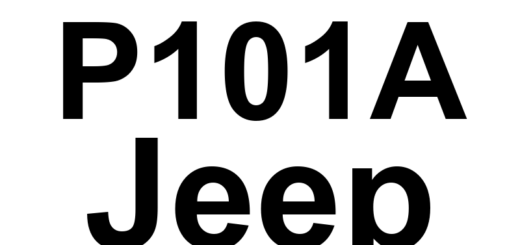 DTC P101A Jeep - Definição em inglês: Cylinder 1 Oil Supply Solenoid Valve Return Control Circuit Definição em Português: Válvula Solenoide de Fornecimento de Óleo do Cilindro 1 - Circuito de Controle de Retorno (Cilindro 1)