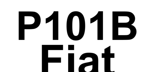 DTC P101B Fiat - Definição em inglês: Cylinder 2 Oil Supply Solenoid Valve Return Control Circuit Definição em Português: Válvula Solenoide de Fornecimento de Óleo do Cilindro 2 - Circuito de Controle de Retorno