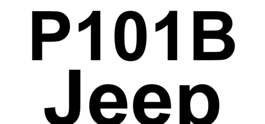 DTC P101B Jeep - Definição em inglês: Cylinder 2 Oil Supply Solenoid Valve Return Control Circuit Definição em Português: Válvula Solenoide de Suprimento de Óleo do Cilindro 2 - Circuito de Controle de Retorno