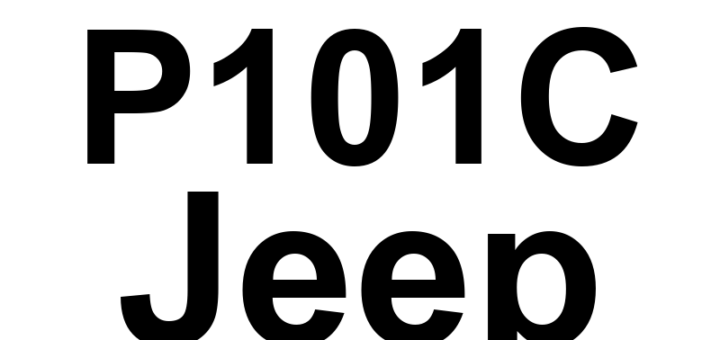 DTC P101C Jeep - Definição em inglês: Cylinder 3 Oil Supply Solenoid Valve Return Control Circuit Definição em Português: Válvula Solenoide de Controle de Retorno do Suprimento de Óleo do Cilindro 3 - Circuito de Controle