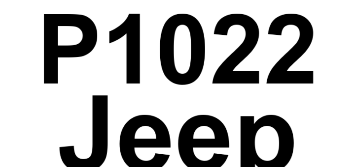 DTC P1022 Jeep - Definição em inglês: Cylinder 2 Oil Supply Solenoid Valve Component Damage Definição em Português: Válvula solenoide de suprimento de óleo do cilindro 2 - Componente danificado (cilindro 2)