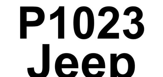 DTC P1023 Jeep - Definição em inglês: Cylinder 3 Oil Supply Solenoid Valve Component Damage Definição em Português: Válvula solenóide de fornecimento de óleo - Dano no componente (cilindro 3)