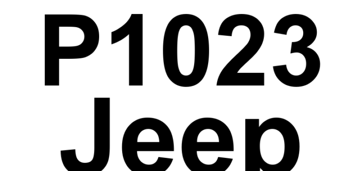 DTC P1023 Jeep - Definição em inglês: Cylinder 3 Oil Supply Solenoid Valve Component Damage Definição em Português: Válvula solenóide de fornecimento de óleo - Dano no componente (cilindro 3)
