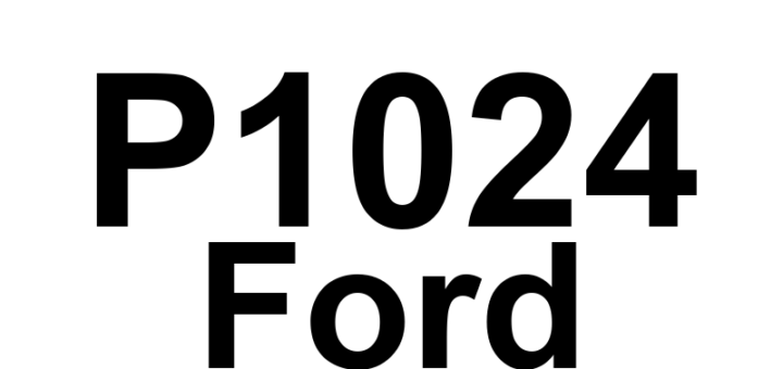 DTC P1024 Ford - Definição em inglês: Cylinder Head Temperature Sensor 2 Circuit Intermittent/Erratic Definição em Português: Sensor de Temperatura da Cabeçote 2 - Circuito Intermitente/Irregular