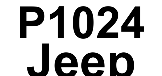 DTC P1024 Jeep - Definição em inglês: Cylinder 4 Oil Supply Solenoid Valve Component Damage Definição em Português: Válvula Solenoide de Abastecimento de Óleo do Cilindro 4 - Componente Danificado