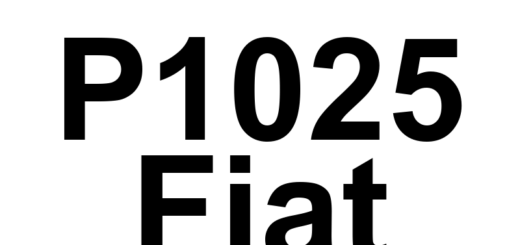 DTC P1025 Fiat - Definição em inglês: Cylinder 1 Oil Supply Solenoid Valve Under Voltage Definição em Português: Válvula Solenoide de Abastecimento de Óleo do Cilindro 1 - Voltagem Baixa