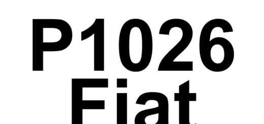 DTC P1026 Fiat - Definição em inglês: Cylinder 1 Oil Supply Solenoid Valve Over Voltage Definição em Português: Válvula Solenoide de Suprimento de Óleo do Cilindro 1 - Tensão Alta