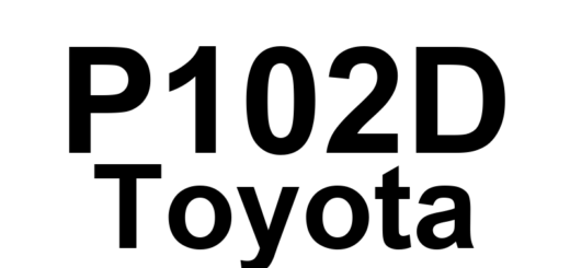 DTC P102D Toyota - Definição em inglês: O2 Sensor Heater Circuit Performance Bank 1 Sensor 2 Stuck ON Definição em Português: Circuito do aquecedor do sensor de O2 - Desempenho preso em ON (Banco 1 Sensor 2)
