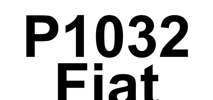 DTC P1032 Fiat - Definição em inglês: Cylinder 2 Oil Supply Solenoid Valve Driver Voltage Implausible Definição em Português: Válvula solenóide de suprimento de óleo do cilindro 2 - Voltagem do driver implausível