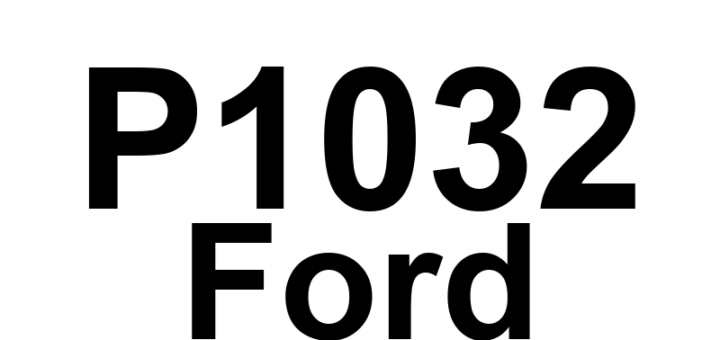 DTC P1032 Ford - Definição em inglês: Cylinder 2 Fuel Injector Heater Circuit Low Definição em Português: Circuito do aquecedor do injetor de combustível do cilindro 2 - Baixa tensão.