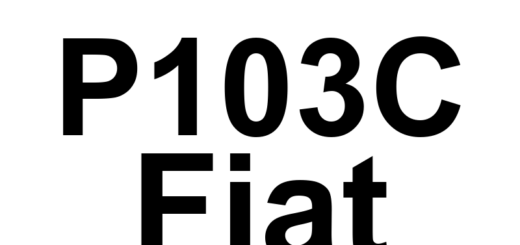 DTC P103C Fiat - Definição em inglês: Cylinder 3 Oil Supply Solenoid Valve Driver Short To Battery Definição em Português: Válvula Solenoide de Suprimento de Óleo do Cilindro 3 - Curto-circuito no Driver para a Bateria