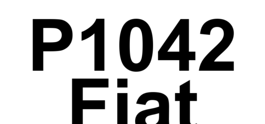 DTC P1042 Fiat - Definição em inglês: Implausible Data From Cylinder 2 Oil Supply Solenoid Valve Received Definição em Português: Válvula solenóide de fornecimento de óleo do cilindro 2 - Dados implausíveis recebidos