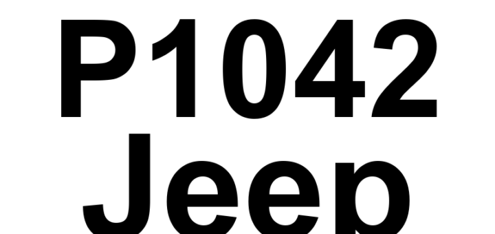 DTC P1042 Jeep - Definição em inglês: Implausible Data From Cylinder 2 Oil Supply Solenoid Valve Received Definição em Português: Válvula solenóide de alimentação de óleo do cilindro 2 - Dados implausíveis recebidos.