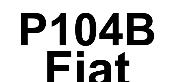 DTC P104B Fiat - Definição em inglês: Cylinder 4 Oil Supply Solenoid Valve Voltage Out Of Range Definição em Português: Válvula Solenoide de Abastecimento de Óleo do Cilindro 4 - Tensão Fora da Faixa