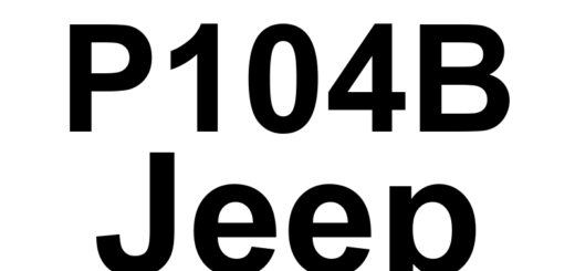 DTC P104B Jeep - Definição em inglês: Cylinder 4 Oil Supply Solenoid Valve Voltage Out Of Range Definição em Português: Válvula Solenoide de Fornecimento de Óleo do Cilindro 4 - Voltagem Fora da Faixa