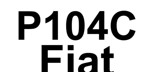 DTC P104C Fiat - Definição em inglês: Cylinder 4 Oil Supply Solenoid Valve Overcurrent Definição em Português: Válvula Solenoide de Suprimento de Óleo do Cilindro 4 - Sobrecorrente