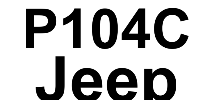 DTC P104C Jeep - Definição em inglês: Cylinder 4 Oil Supply Solenoid Valve Overcurrent Definição em Português: Válvula Solenoide de Suprimento de Óleo do Cilindro 4 - Sobrecorrente