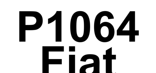 DTC P1064 Fiat - Definição em inglês: Cylinder 4 Oil Supply Solenoid Valve Stuck Definição em Português: Válvula solenóide de fornecimento de óleo do cilindro 4 - Travada