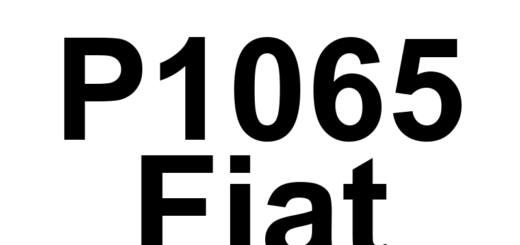 DTC P1065 Fiat - Definição em inglês: Cylinder 1 Oil Supply Solenoid Valve Switch On Time Out Of Range Definição em Português: Válvula solenóide de fornecimento de óleo do cilindro 1 - Tempo de ativação fora do intervalo.