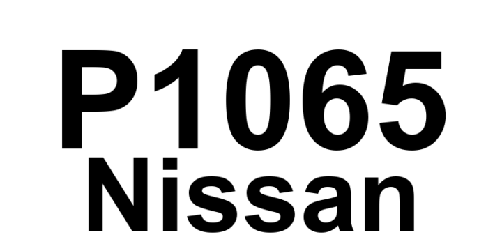 DTC P1065 Nissan - Definição em inglês: PCM Backup Circuit Malfunction Definição em Português: Circuito de Backup do PCM - Mau Funcionamento