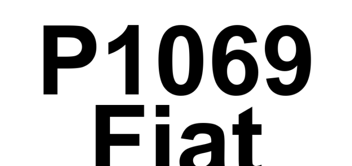 DTC P1069 Fiat - Definição em inglês: Cylinder 3 Oil Supply Solenoid Valve Switch On Time Out Of Range Definição em Português: Válvula Solenoide de Suprimento de Óleo do Cilindro 3 - Tempo de Ativação Fora da Faixa