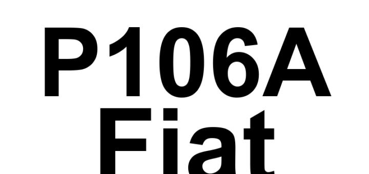 DTC P106A Fiat - Definição em inglês: Cylinder 3 Oil Supply Solenoid Valve Switch Off Time Out Of Range Definição em Português: Válvula Solenoide de Suprimento de Óleo do Cilindro 3 - Tempo de Desativação Fora da Faixa