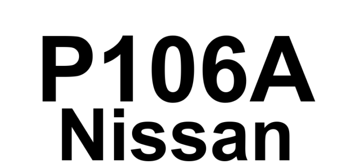 DTC P106A Nissan - Definição em inglês: Evaporative Emission System Pressure Sensor - Manifold Absolute Pressure Correlation Definição em Português: Sensor de Pressão do Sistema de Emissão Evaporativa - Correlação com o Sensor de Pressão Absoluta do Coletor
