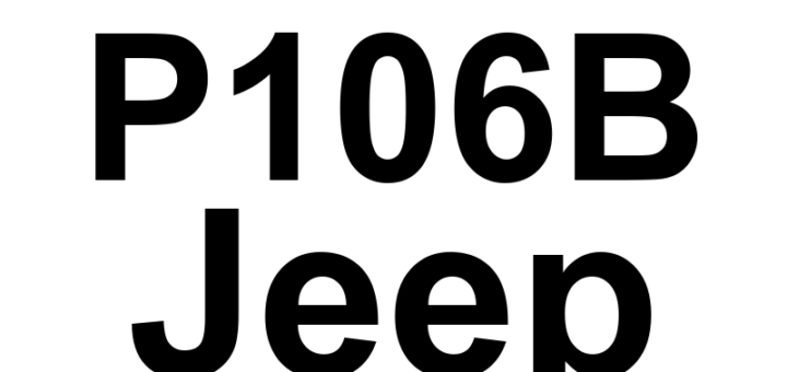 DTC P106B Jeep - Definição em inglês: Cylinder 4 Oil Supply Solenoid Valve Switch On Time Out Of Range Definição em Português: Válvula solenóide de fornecimento de óleo do cilindro 4 - Tempo de ativação fora da faixa