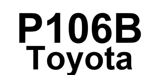 DTC P106B Toyota - Definição em inglês: Evaporative Emission System Pressure Sensor Secondary Air Injection Pressure Sensor Correlation Definição em Português: Sensor de Pressão do Sistema de Emissões Evaporativas - Correlação com o Sensor de Pressão de Injeção de Ar Secundário