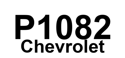 DTC P1082 Chevrolet - Definição em inglês: Fuel Filter Pressure Switch Performance Definição em Português: Interruptor de Pressão do Filtro de Combustível - Desempenho inadequado