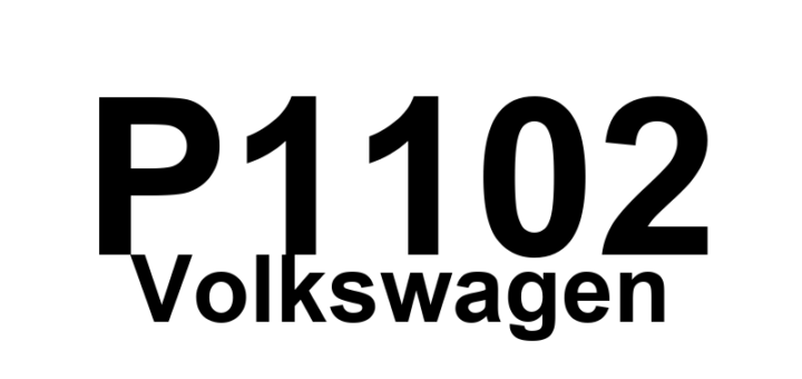 DTC P1102 Volkswagen - Definição em inglês: O2 Sensor Circuit (Bank 1-Sensor 1) Short to B+ Definição em Português: Circuito do Sensor de O2 - Curto para B+ (Banco 1 - Sensor 1)