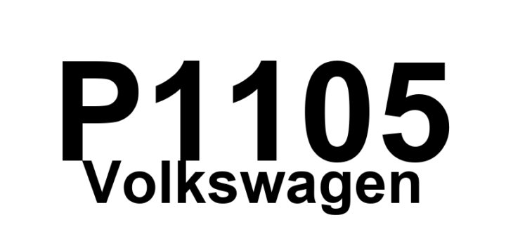 DTC P1105 Volkswagen - Definição em inglês: O2 Sensor Circuit (Bank 1-Sensor 2) Short to B+ Definição em Português: Circuito do Sensor de O2 - Curto para B+ (Banco 1-Sensor 2)