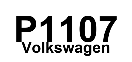 DTC P1107 Volkswagen - Definição em inglês: O2 Sensor Circuit (Bank 2-Sensor 1) Voltage Too Low Definição em Português: Circuito do Sensor O2 - Voltagem Muito Baixa (Banco 2-Sensor 1)