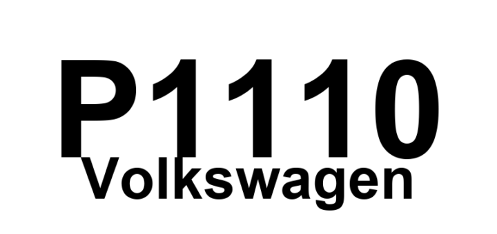 DTC P1110 Volkswagen - Definição em inglês: O2 Sensor Circuit (Bank 2-Sensor 2) Short to B+ Definição em Português: Circuito do Sensor de O2 - Curto para B+ (Banco 2-Sensor 2)