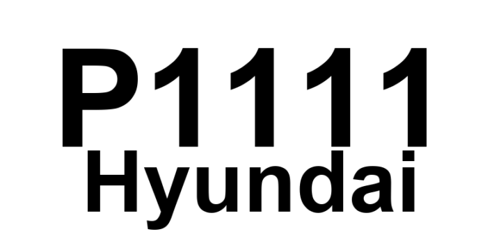 DTC P1111 Hyundai - Definição em inglês: Intake Air Temperature Sensor Circuit Short- Intermittent High Input Definição em Português: Circuito do Sensor de Temperatura do Ar de Admissão - Curto Intermitente com Entrada Alta