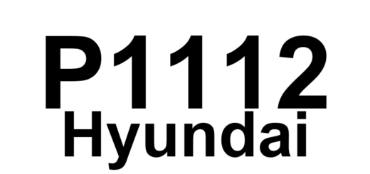DTC P1112 Hyundai - Definição em inglês: Intake Air Temperature Sensor Circuit Short- Intermittent Low Input Definição em Português: Circuito do Sensor de Temperatura do Ar de Entrada - Curto Circuito Intermitente com Sinal Baixo