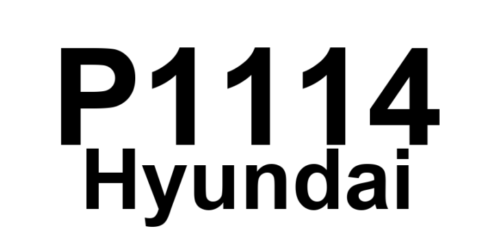 DTC P1114 Hyundai - Definição em inglês: Engine Coolant temperature Sensor Circuit- Intermittent Low Input Definição em Português: Circuito do Sensor de Temperatura do Líquido de Arrefecimento do Motor - Entrada Baixa Intermitente