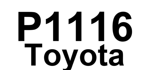 DTC P1116 Toyota - Definição em inglês: Coolant Temperature Sensor Circuit Stack For Coolant Heat Storage System Definição em Português: Circuito do Sensor de Temperatura do Refrigerante - Acúmulo no Sistema de Armazenamento de Calor do Refrigerante