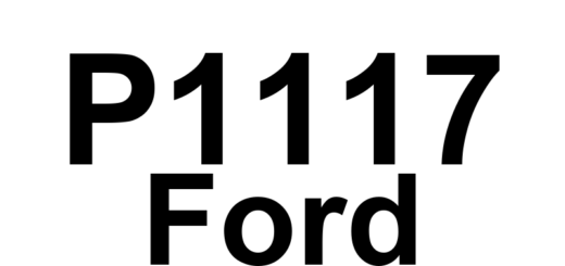 DTC P1117 Ford - Definição em inglês: Engine Coolant Temperature Sensor Circuit Intermittent Definição em Português: Circuito do Sensor de Temperatura do Líquido de Arrefecimento do Motor - Intermitente