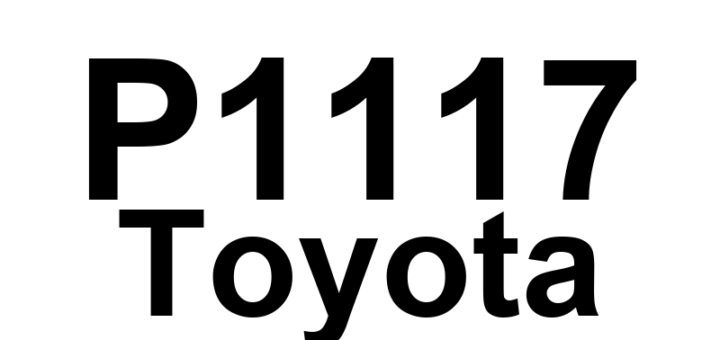 DTC P1117 Toyota - Definição em inglês: Coolant Temperature Sensor Circuit Low For Coolant Heat Storage System Definição em Português: Sensor de Temperatura do Líquido de Arrefecimento - Circuito Baixo para o Sistema de Armazenamento de Calor do Coolant