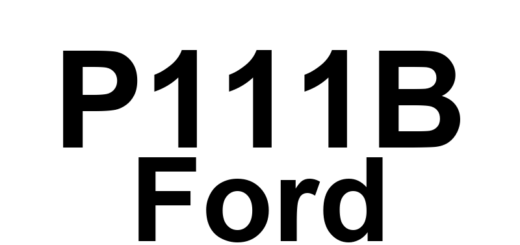 DTC P111B Ford - Definição em inglês: Engine Coolant Warm-Up Not Detected Definição em Português: Aquecimento do Líquido de Arrefecimento do Motor - Não Detectado