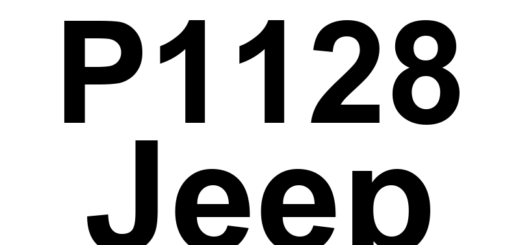 DTC P1128 Jeep - Definição em inglês: Closed Loop Fueling Not Achieved - Bank 1 Upstream Definição em Português: Laço Fechado de Combustível - Não Alcançado (Banco 1 a Montante)