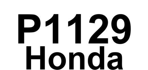 DTC P1129 Honda - Definição em inglês: Manifold Absolute Pressure (MAP) Sensor Signal Higher Than Expected Definição em Português: Sensor de Pressão Absoluta do Coletor (MAP) - Sinal Mais Alto que o Esperado
